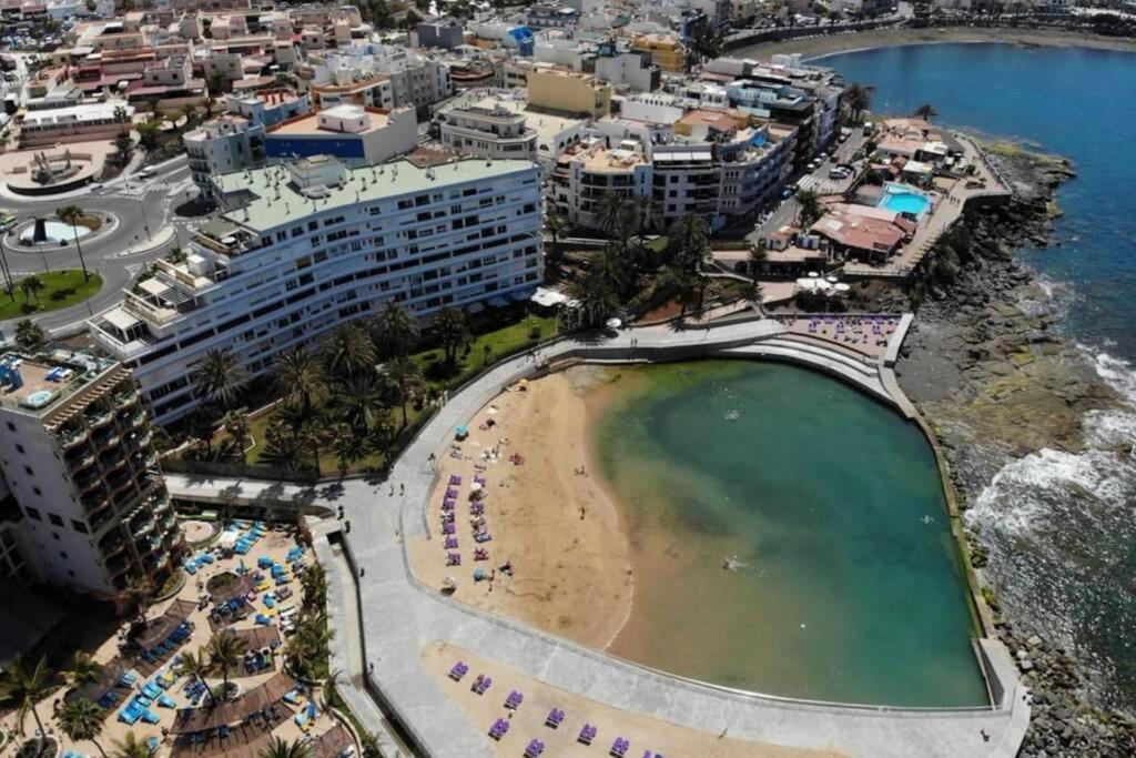 Studio Apartment La Lajilla Located At Beachfront Arguineguin Экстерьер фото